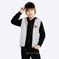 Spring Fall Leisure Sport Wear 100% Cotton Kids Waistcoat Vest Jackets